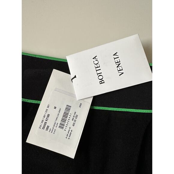 Bottega Veneta Men's Medium Weight Toweling Shorts Black Medium 702425 NWT $800 - Picture 10 of 10